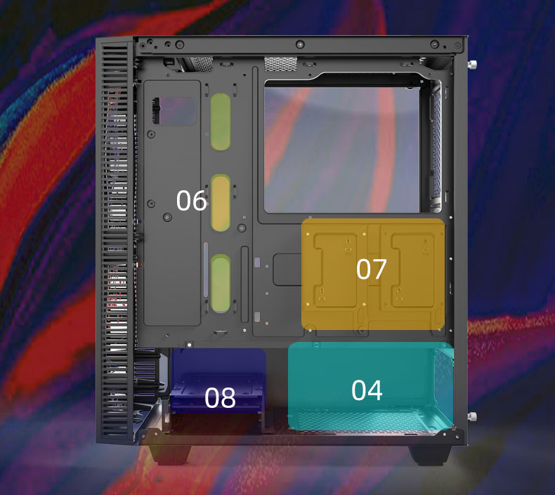 Gamemax RockStar 2 Black Gaming Computer Case